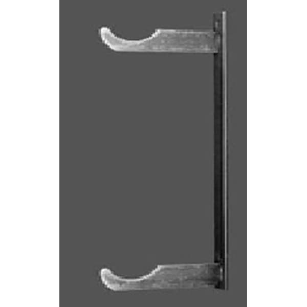 Кронштейн настенный сдвоенный стальной 500/140 для чугунных радиаторов